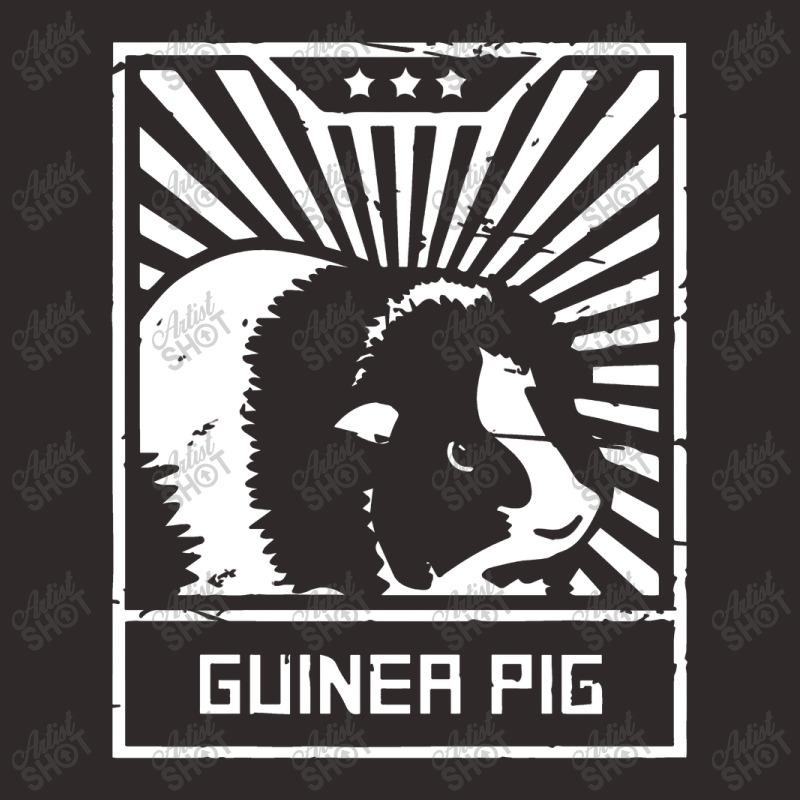 Guinea Pig Propaganda Poster Racerback Tank by gunungduwure | Artistshot