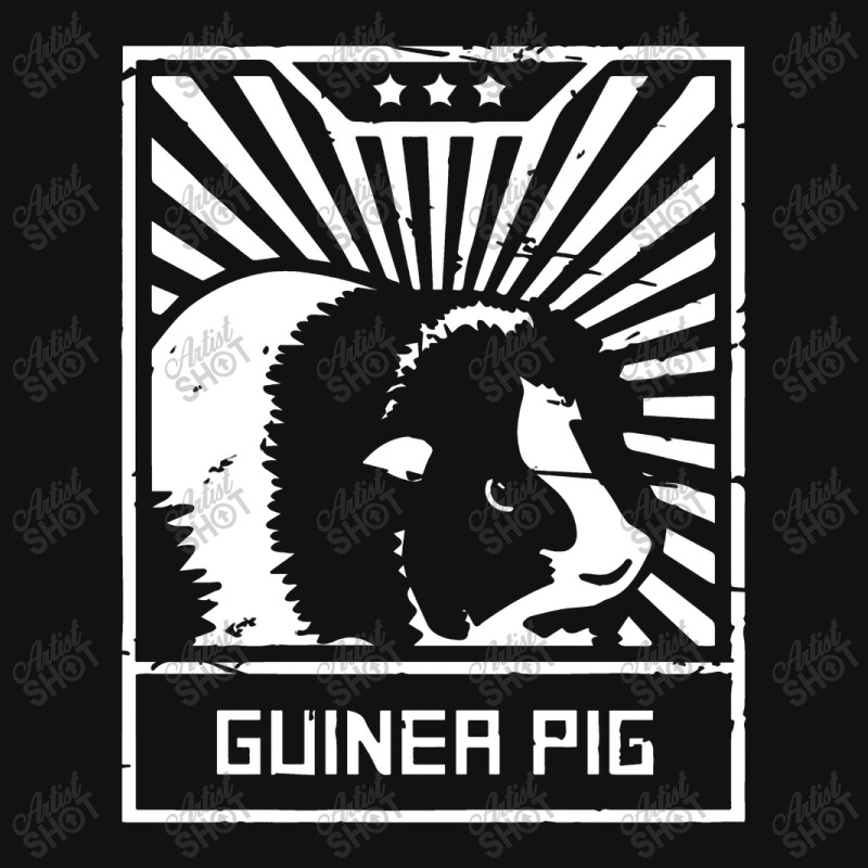 Guinea Pig Propaganda Poster Scorecard Crop Tee by gunungduwure | Artistshot