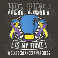 Bladder Cancer Awareness Her Fight Is My Fight Raglan Bucket Hat | Artistshot