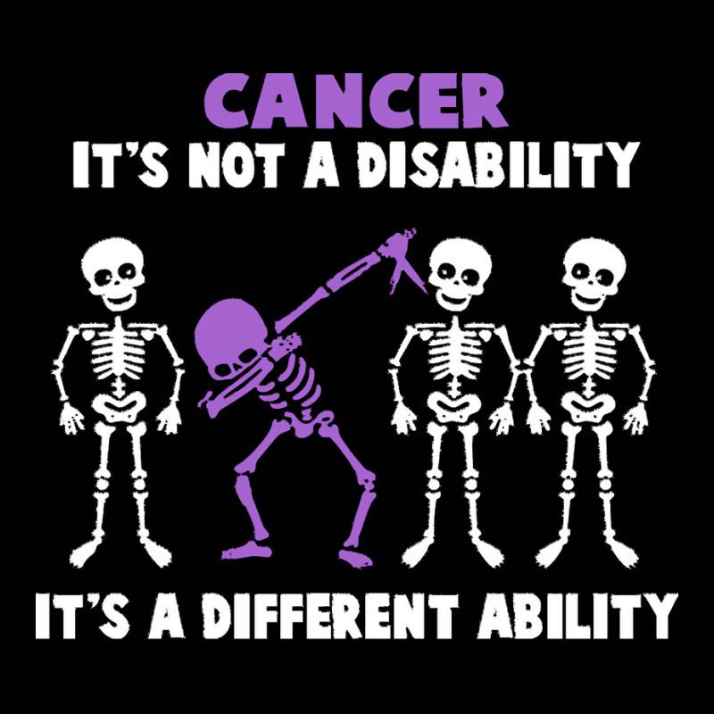 Cancer Awareness T  Shirt Cancer Awareness It's Not A Disability It's Toddler 3/4 Sleeve Tee by rico96716 | Artistshot