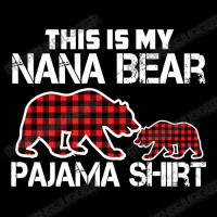 Bear This Is My Nana Bear Pajama57 Polar Panda Adjustable Cap | Artistshot