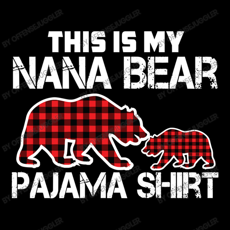 Bear This Is My Nana Bear Pajama57 Polar Panda Adjustable Cap by offensejuggler | Artistshot