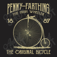 Penny Farthing   The Original Bicycle, Vintage Retro T-shirt | Artistshot