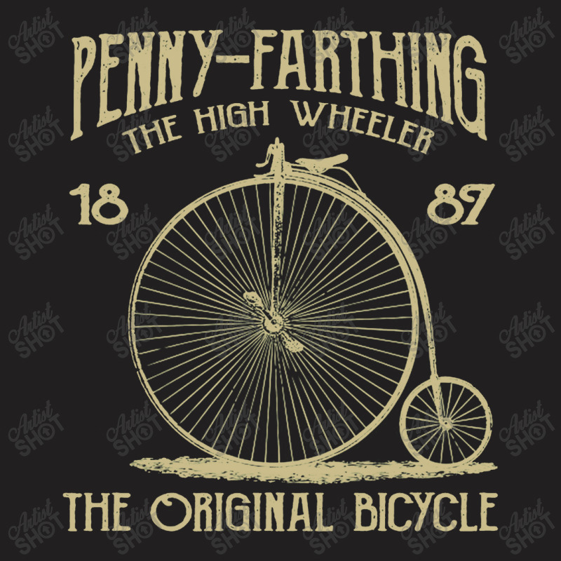 Penny Farthing   The Original Bicycle, Vintage Retro T-shirt | Artistshot