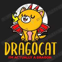 Cat Kitty Dragon Cat Cute Black Cat T-shirt | Artistshot