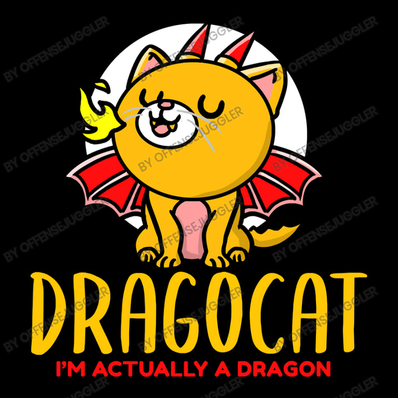 Cat Kitty Dragon Cat Cute Black Cat Pocket T-Shirt by offensejuggler | Artistshot