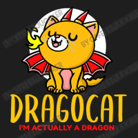 Cat Kitty Dragon Cat Cute Black Cat Classic T-shirt | Artistshot