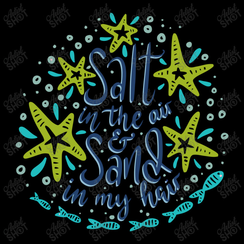 Salt In The Air & Sand In My Hair, Summer Design Toddler Sweatshirt | Artistshot