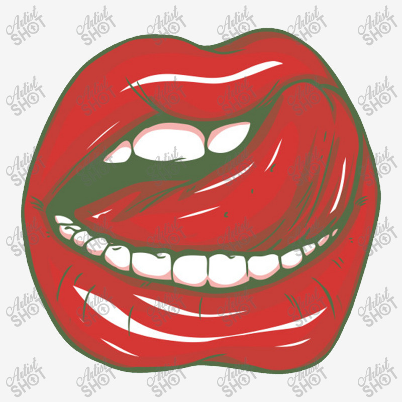 Sexy Tongue Licking Its Lips Classic T-shirt by yaktubu | Artistshot