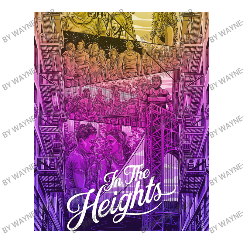 The Heights Collage Baby Tee by Wayne-Shop | Artistshot