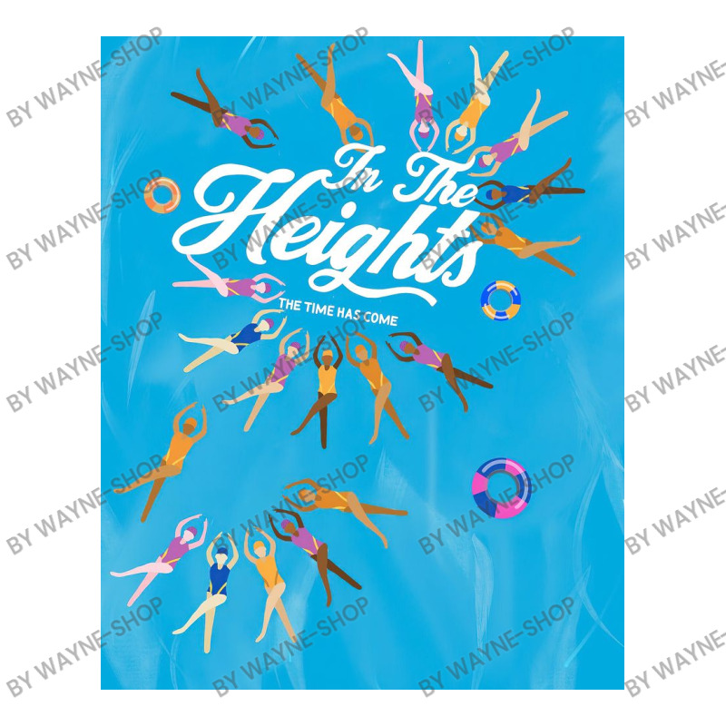 Blue Heights Baby Tee by Wayne-Shop | Artistshot