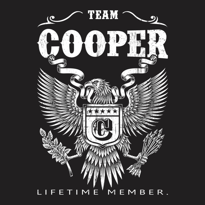 Team Cooper Lifetime Member T-shirt | Artistshot