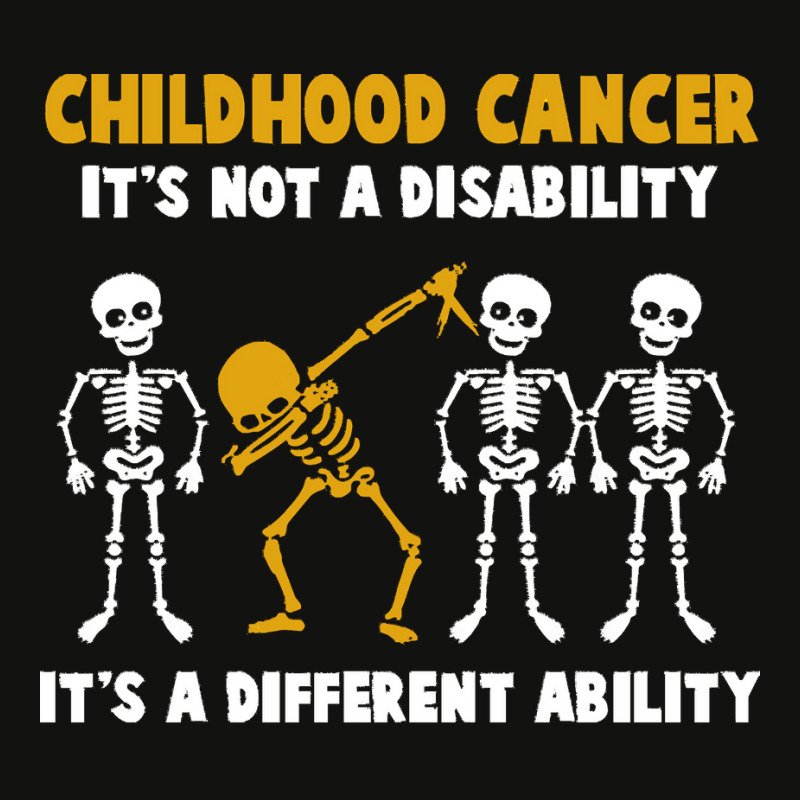 Childhood Cancer Awareness T  Shirt Childhood Cancer Awareness It's No Scorecard Crop Tee by rico96716 | Artistshot