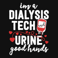 Dialysis Tech T  Shirt Dialysis Tech Gifts Women Funny Nurse Pun Urine Baby Bibs | Artistshot