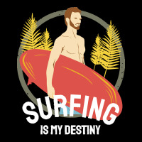 Summer 2021 T  Shirt Surfing Is My Destiny T  Shirt Men's Long Sleeve Pajama Set | Artistshot