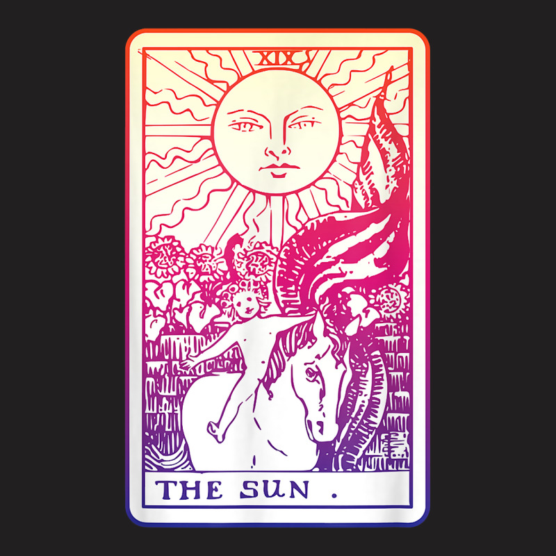 The Sun Tarot Card Witch Aesthetic Witchy Major Arcana T Shirt T-Shirt by oluwafemimccullers | Artistshot