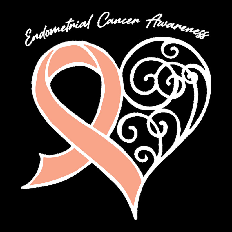 Endometrial Cancer Awareness T  Shirt Endometrial Cancer Awareness Hea Adjustable Cap by rico96716 | Artistshot