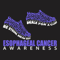 Esophageal Cancer Awareness T  Shirt Esophageal Cancer Awareness Shoes T-shirt | Artistshot