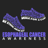 Esophageal Cancer Awareness T  Shirt Esophageal Cancer Awareness Shoes 3/4 Sleeve Shirt | Artistshot