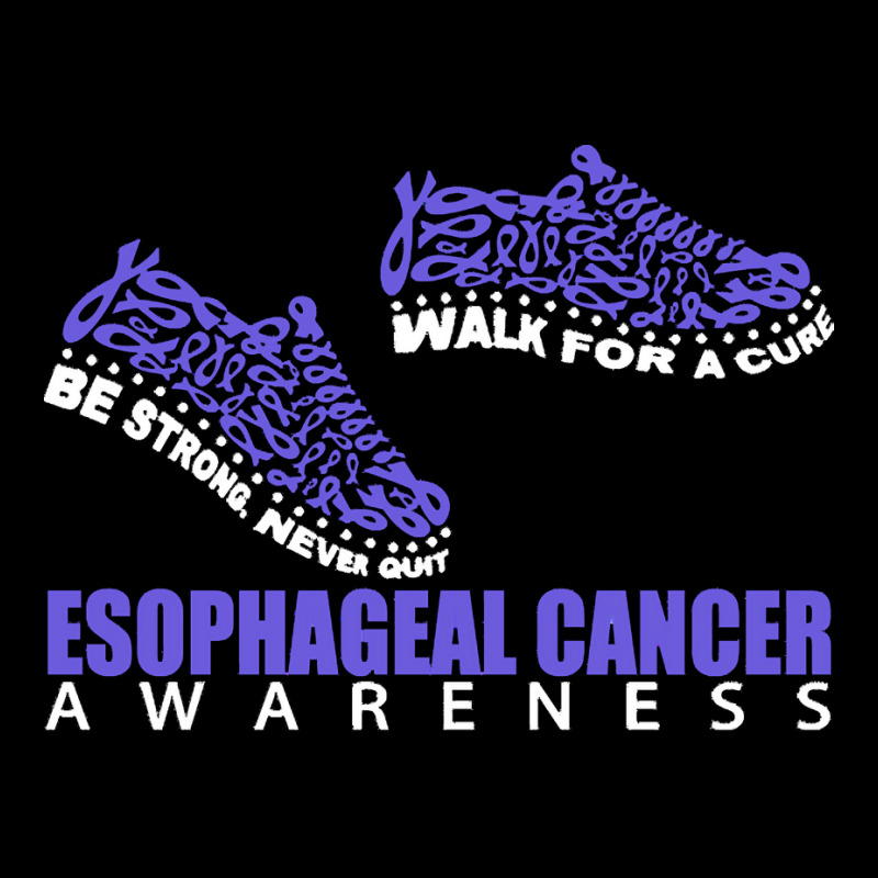 Esophageal Cancer Awareness T  Shirt Esophageal Cancer Awareness Shoes Fleece Short by rico96716 | Artistshot