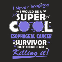 Esophageal Cancer Awareness T  Shirt Esophageal Cancer Awareness Super Ladies Fitted T-shirt | Artistshot