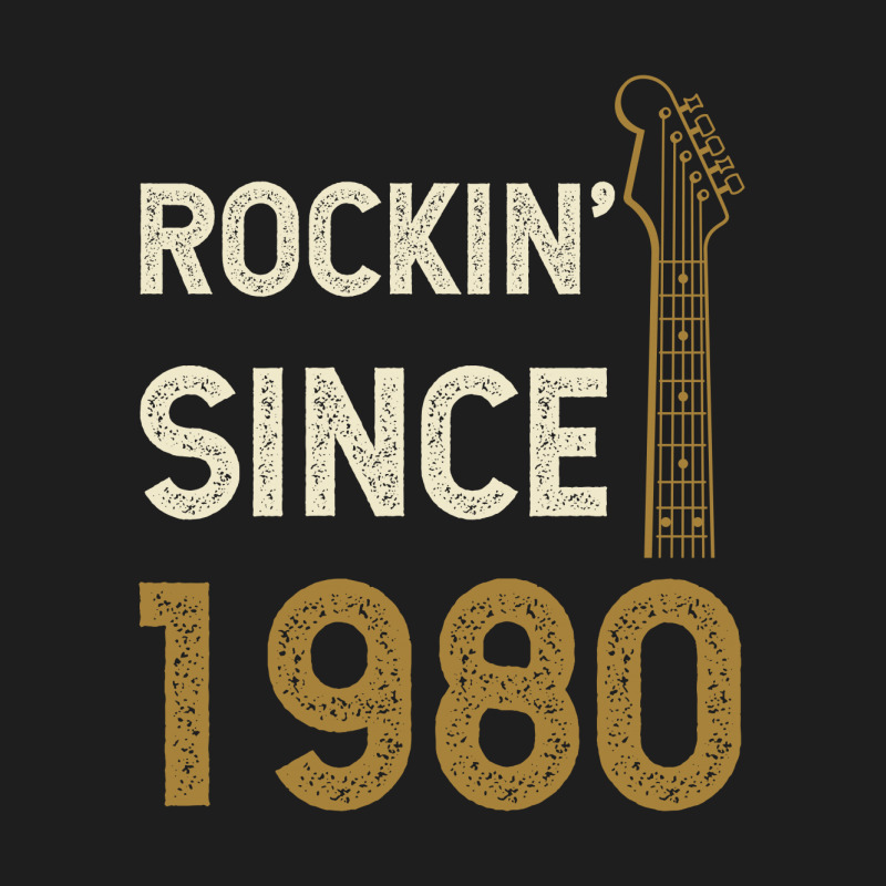 Gift For 40 Year Old: Classic Rock 1980 40th Birthday Classic T-shirt | Artistshot