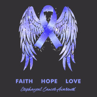 Esophageal Cancer T Shirtfaith Hope Love Esophageal Cancer Awareness W Vintage Short | Artistshot