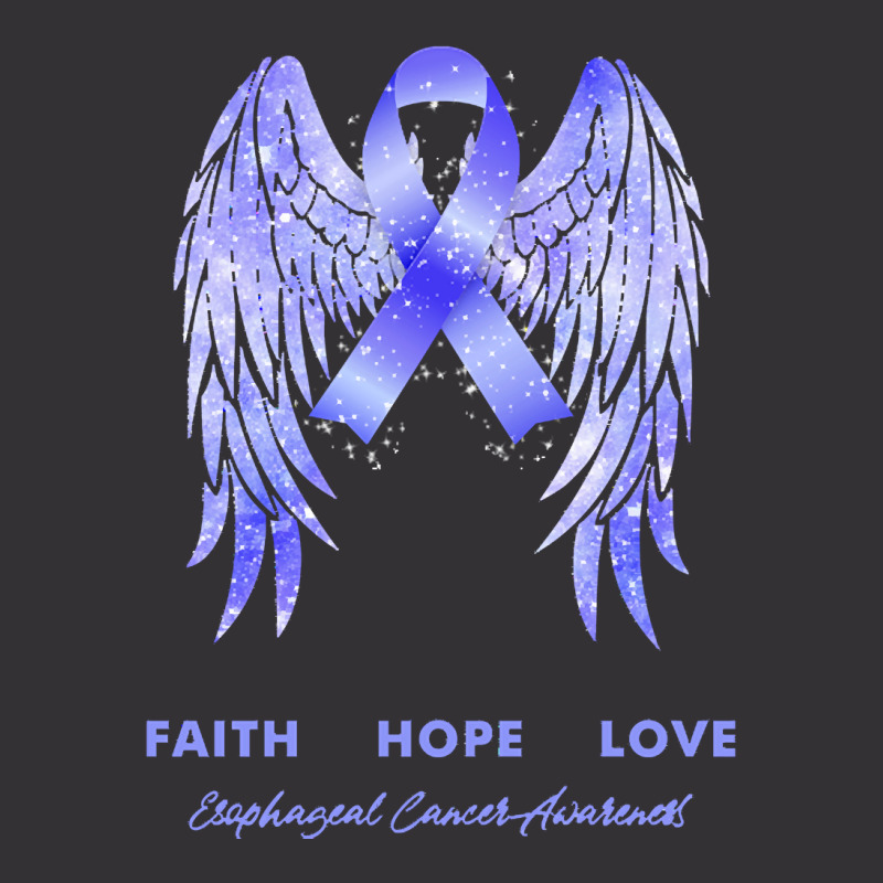 Esophageal Cancer T Shirtfaith Hope Love Esophageal Cancer Awareness W Vintage Short by rico96716 | Artistshot