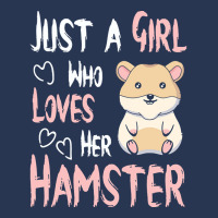 Hamster T  Shirt Just A Girl Who Loves Her Hamster Lover Girls Women T Men Denim Jacket | Artistshot