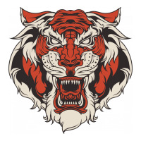 Tiger Head Vector Youth Hoodie | Artistshot