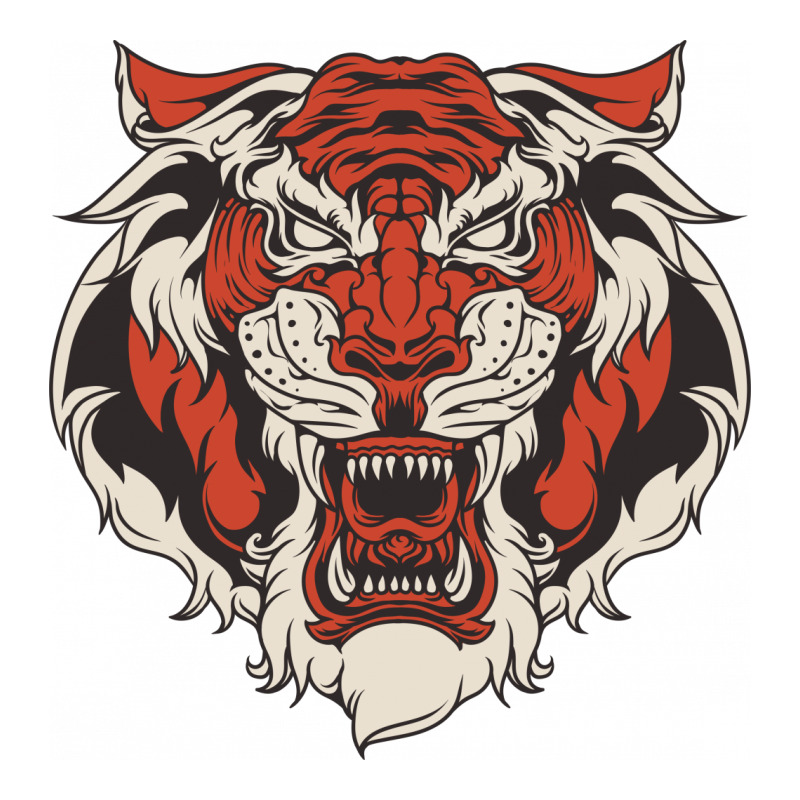 Tiger Head Vector Youth Hoodie | Artistshot