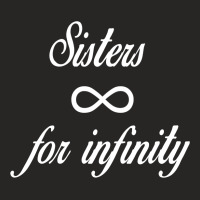 Sisters For Infinity White Ladies Fitted T-shirt | Artistshot