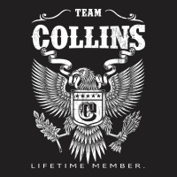 Team Collins Lifetime Member T-shirt | Artistshot
