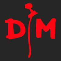 Depeche Mode Pop Rock Stampa Rossa Enjoy The Silence Musica Ladies Fitted T-shirt | Artistshot