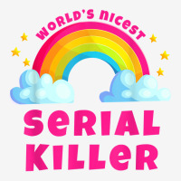 World's Nicest Serial Killer  Sarcastic Retro Serial Killer T Shirt Adjustable Cap | Artistshot