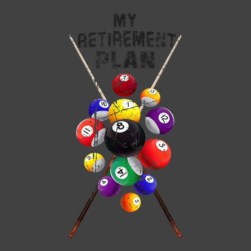 Billiards My Retirement Plan Play Pool Funny Retired Player T Shirt Vintage T-shirt | Artistshot