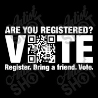 Vote Qr Code Vote.org Election Unisex Jogger | Artistshot