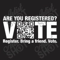 Vote Qr Code Vote.org Election T-shirt | Artistshot