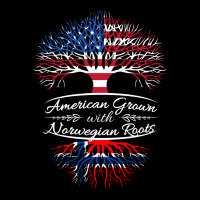 American Grown With Norwegian Roots Zipper Hoodie | Artistshot