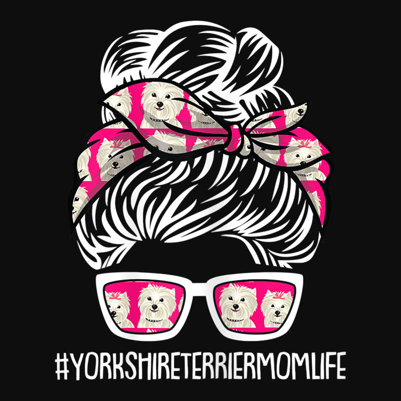 Womens Yorkie Mom Life Mothers Day Dog Puppy Yorkshire Terrier Pet T S Crop Top by lissuttie | Artistshot