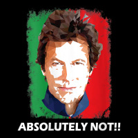 Womens Imran Khan Absolutely Not Pti Pakistan Prime Minister V Neck T  Youth Hoodie | Artistshot