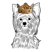 Yorkshire Terrier Dog Wearing Crown T Shirt Youth Tee | Artistshot