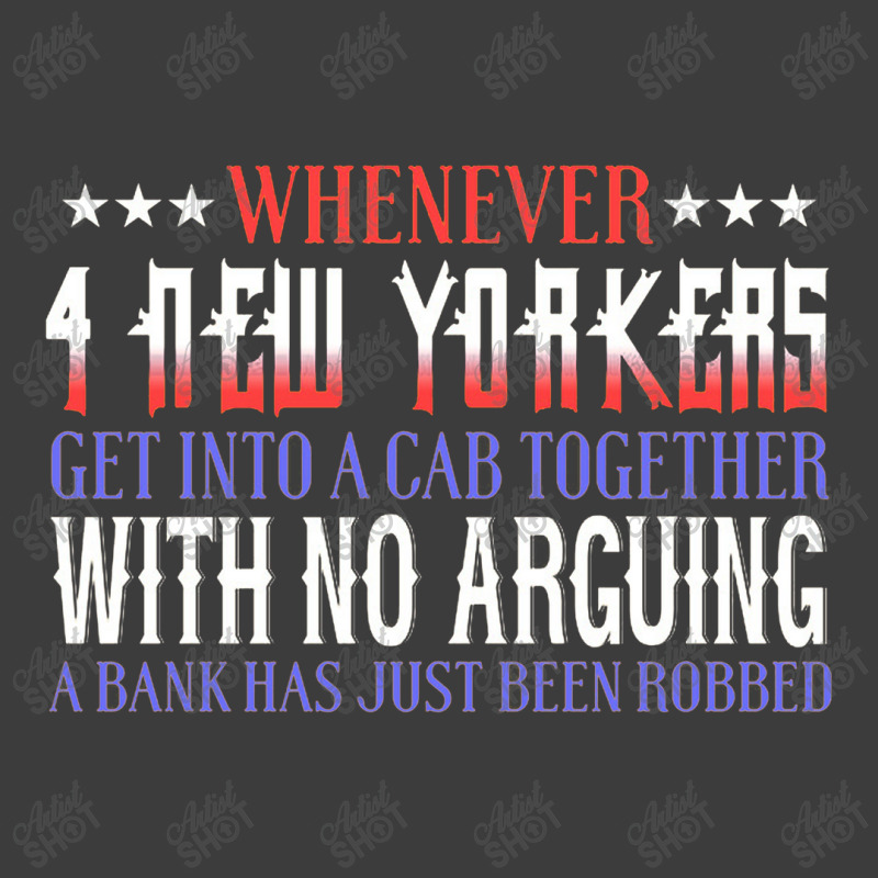 Whenever 4 New Yorkers Get Into A Cab Together With No Arguing A Bank Men's Polo Shirt | Artistshot