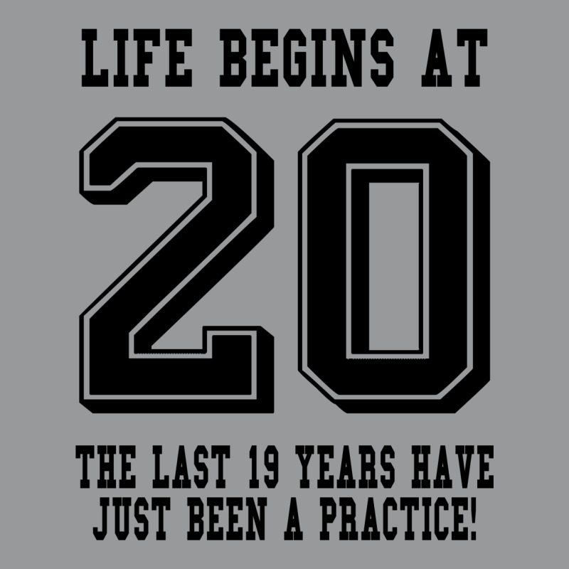 Life Begins At 20... 20th Birthday Crewneck Sweatshirt | Artistshot