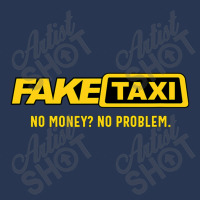 Fake Taxi No Money No Problem Taxi Driver Gift Ladies Denim Jacket | Artistshot