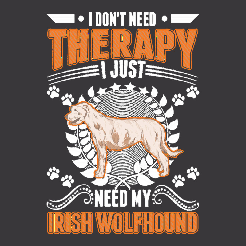 Irish Wolfhound T  Shirt Irish Wolfhound Therapy T  Shirt Ladies Curvy T-Shirt by ashlynnwilkinson457 | Artistshot