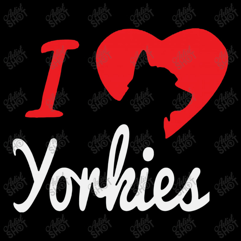 I Love Yorkies Dogs Men's Long Sleeve Pajama Set by rajaaempat | Artistshot