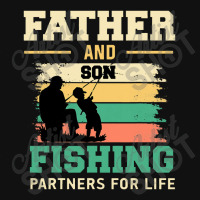 Fishing Father Fathers Day Matching Fishing Father And Son Rectangle Patch | Artistshot