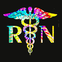 Lovely Rn Registered Nurse Tie Dye T  Shirt Lovely Rn Registered Nurse Scorecard Crop Tee | Artistshot