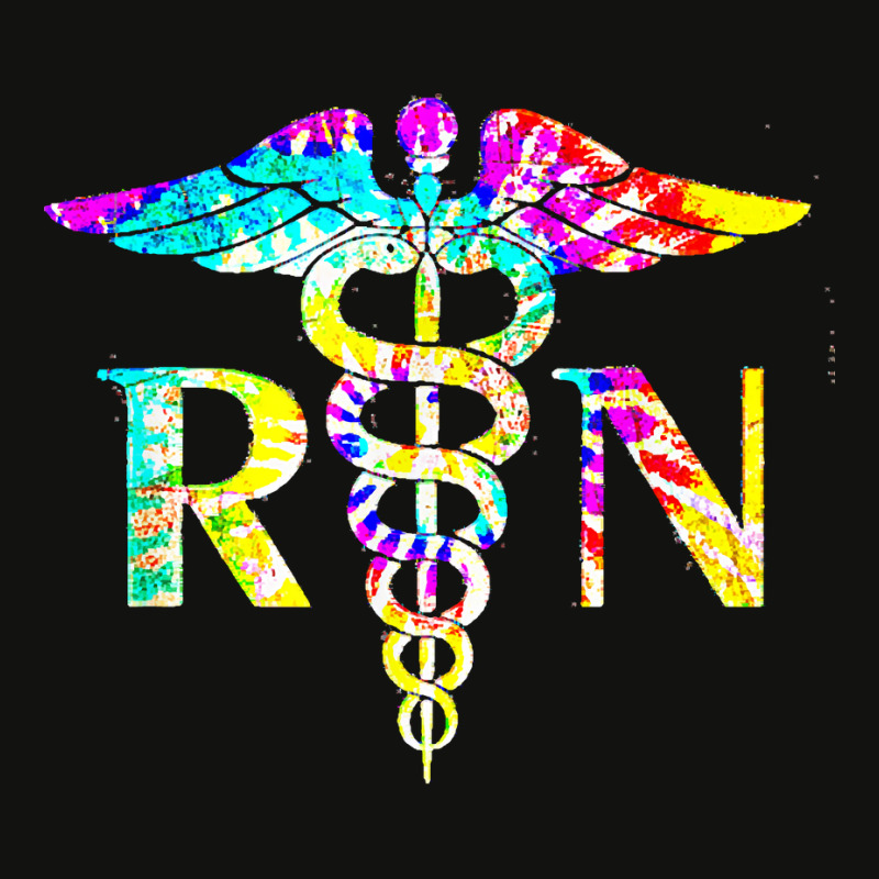 Lovely Rn Registered Nurse Tie Dye T  Shirt Lovely Rn Registered Nurse Scorecard Crop Tee | Artistshot